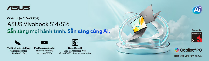 Banner danh mục laptop asus 