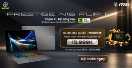 pre order laptop msi prestige