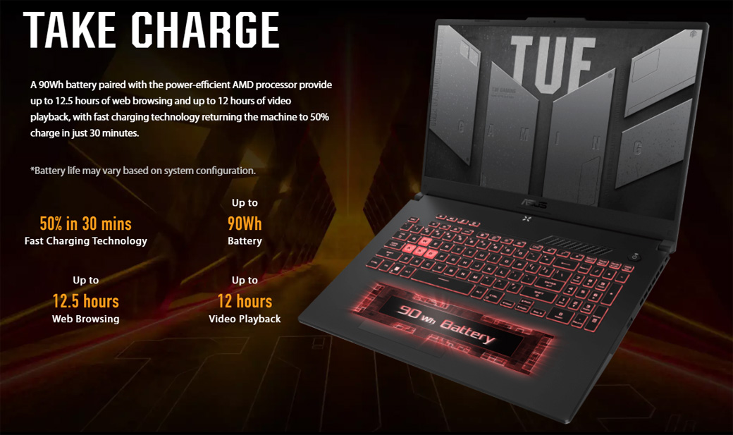 Laptop ASUS TUF Gaming A17 FA707RC-HX130W - ANPHATPC.COM.VN