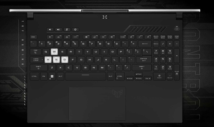 Laptop Asus TUF Gaming FX517ZE-HN045W (Core™ i5-12450H | 8GB | 512GB | GeForce RTX™ 3050Ti | 15.6 in
