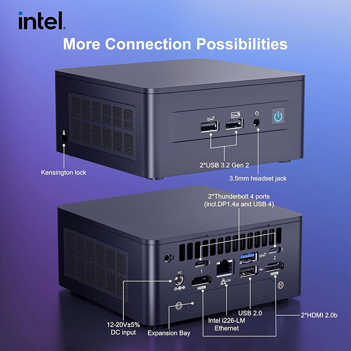 PC Intel ASUS NUC 13 Pro Arena Canyon (RNUC13ANHI70000)