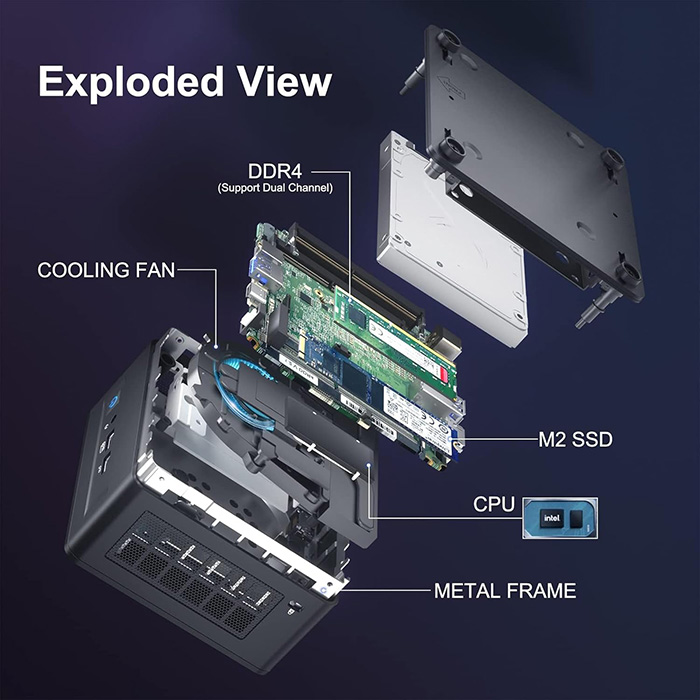 PC Intel ASUS NUC 13 Pro Arena Canyon (RNUC13ANHI70000)