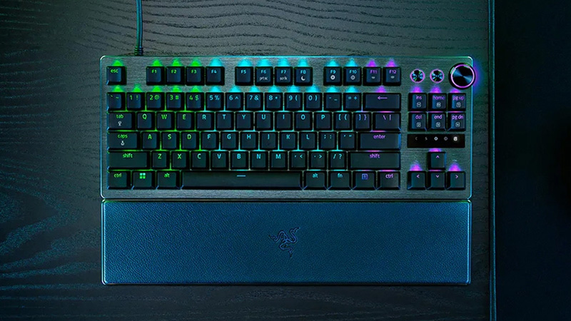 Bàn phím cơ Razer Huntsman V3 Pro TKL 8KHz Analog Optical switch