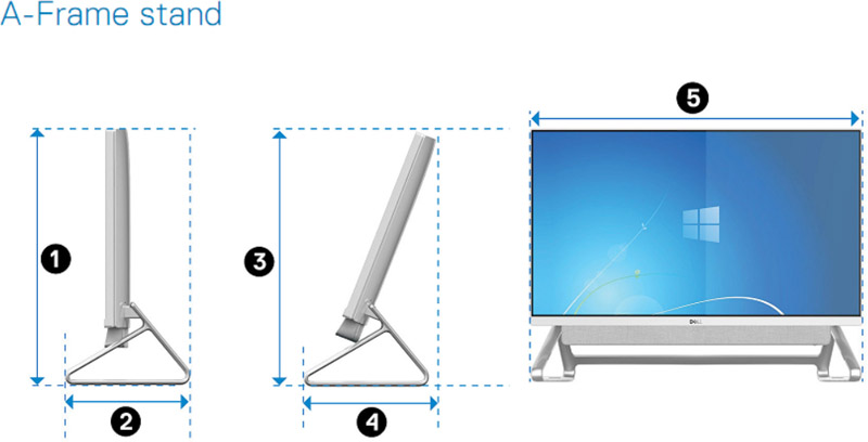 Dell Inspiron AIO, Dell Inspiron AIO 5400 Series, Máy Tính All In One Dell 5400 42INAIO540003 - ANPHATPC.COM.VN