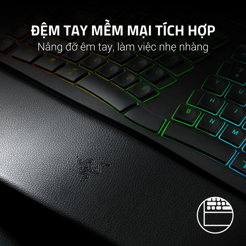 B&agrave;n ph&iacute;m Razer Pro Type Ergo Wireless