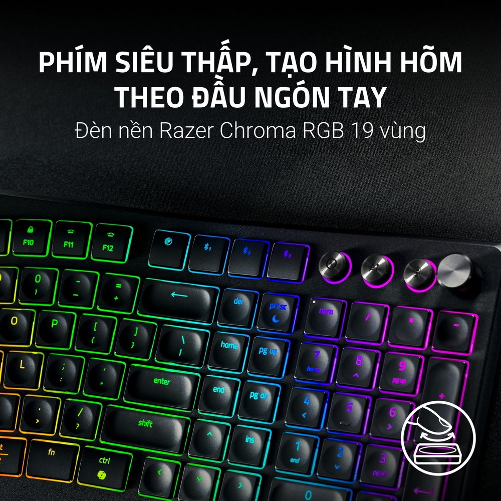 B&agrave;n ph&iacute;m Razer Pro Type Ergo Wireless