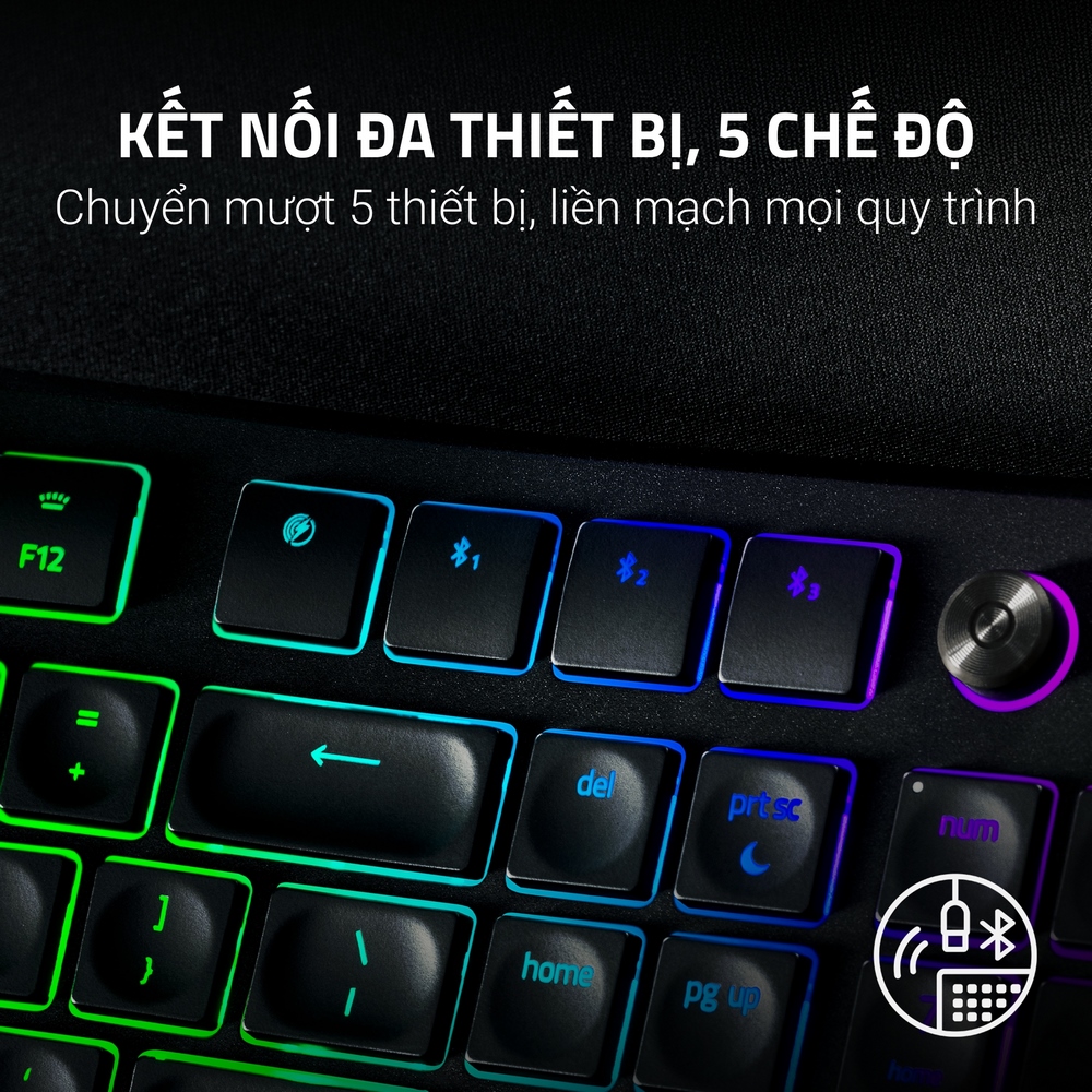 B&agrave;n ph&iacute;m Razer Pro Type Ergo Wireless