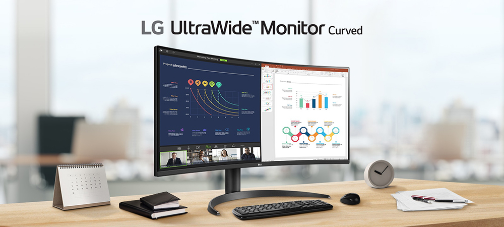 Màn Hình LG UltraWide 34WR55QK-B