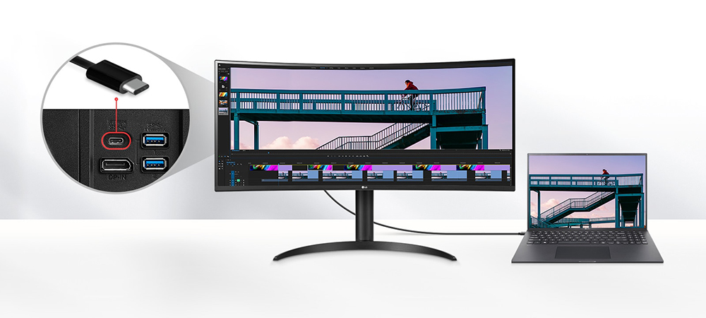 Màn Hình LG UltraWide 34WR55QK-B