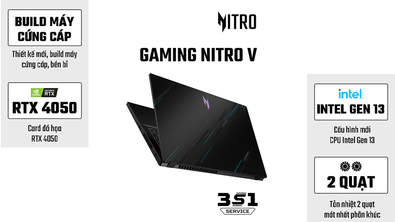 Acer Gaming Nitro V feature