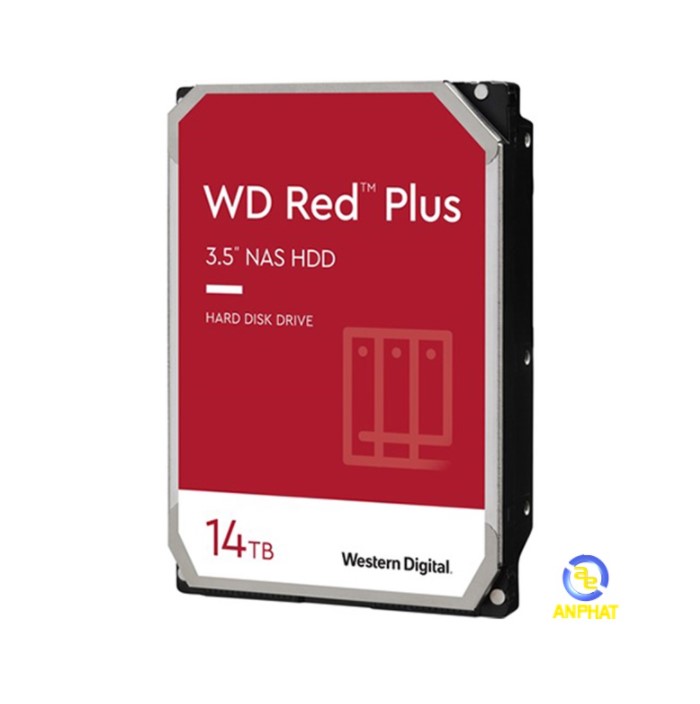 Ổ Cứng Western Digital Red Plus 14TB (WD140EFGX) - ANPHATPC.COM.VN