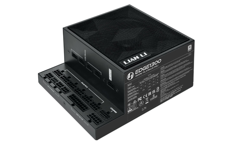 Nguồn Lian Li Edge 1300W Black - ATX v3.1, 80 Plus Platinum, Full Modular