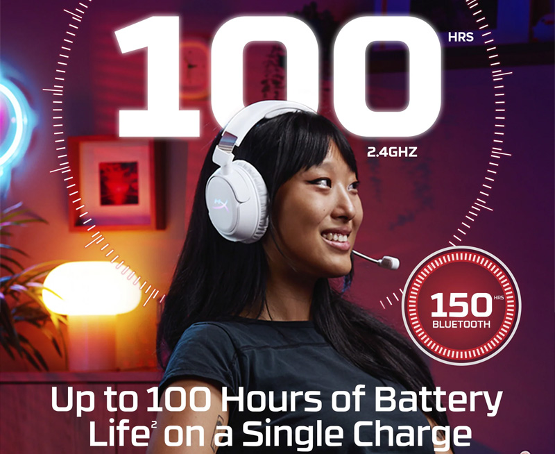 Tai nghe HyperX Cloud Flight 2 Wireless