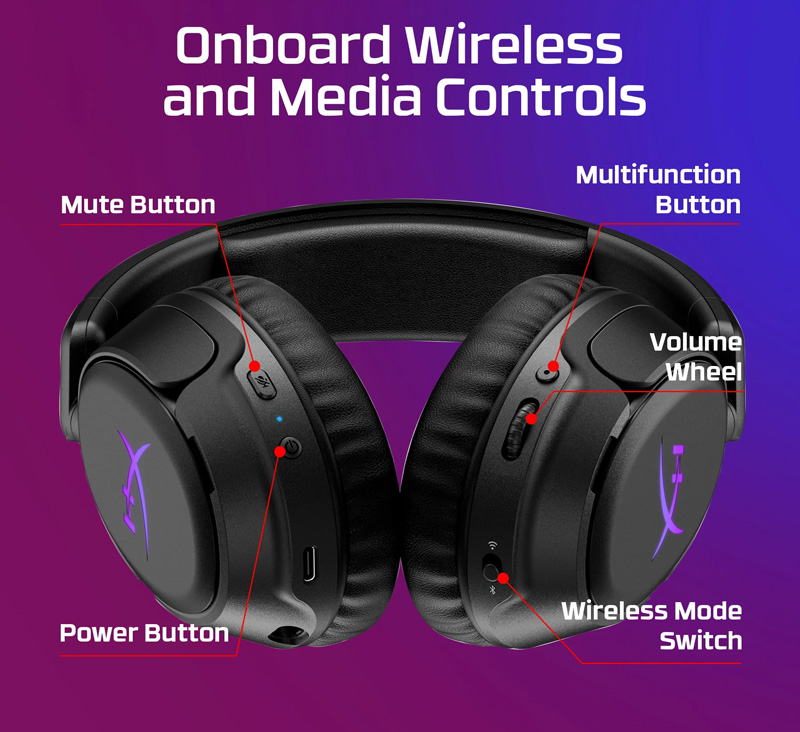 Tai nghe HyperX Cloud Flight 2 Wireless