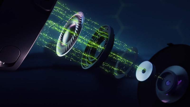 Tai nghe Razer Kraken V4 Pro OLED Control Hub