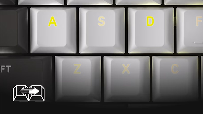 Bàn phím cơ Corsair Vanguard 96 MLX Black White