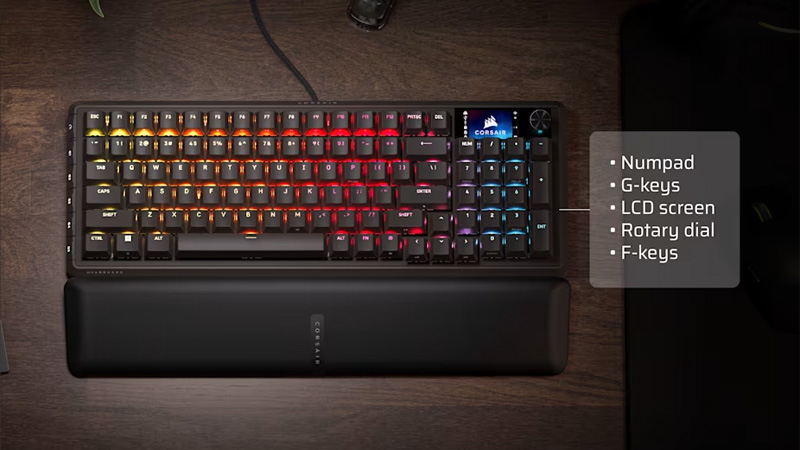 B&agrave;n ph&iacute;m cơ Corsair Vanguard 96 MLX