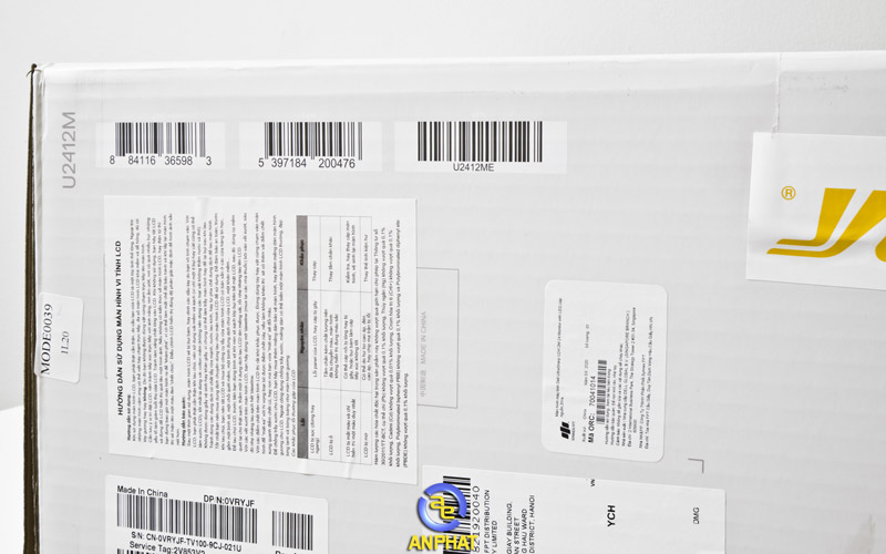 Màn Hình Máy Tính Dell Ultrasharp U2412M - ANPHATPC.COM.VN