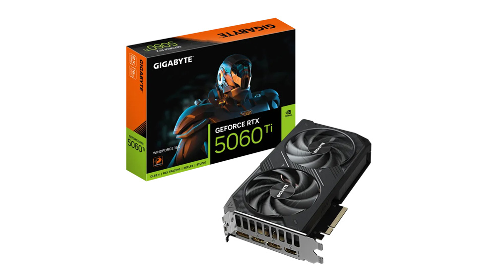 VGA Gigabyte RTX 5060 Ti Windforce 16GB GDDR7 