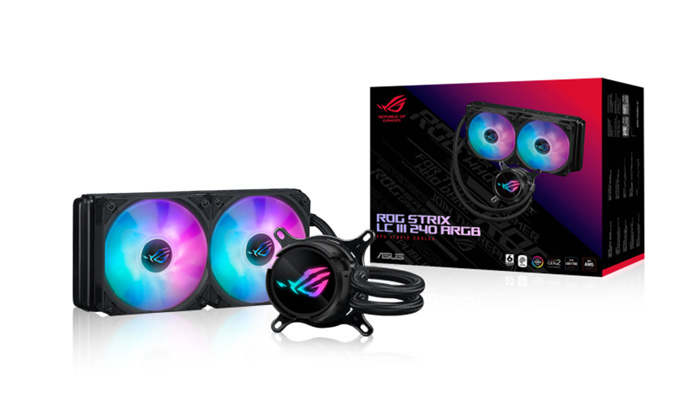 Tản Nhiệt Nước CPU ASUS ROG STRIX LC III 240 ARGB Black