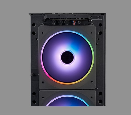 Case Lian Li Lancool 216 MESH Black - RGB (Mid Tower|Màu Đen|2 Fan Led ARGB 16cm|Type C)