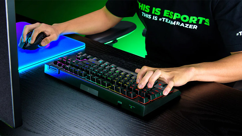 Bàn phím cơ Razer Blackwidow V4 Tenkeyless HyperSpeed