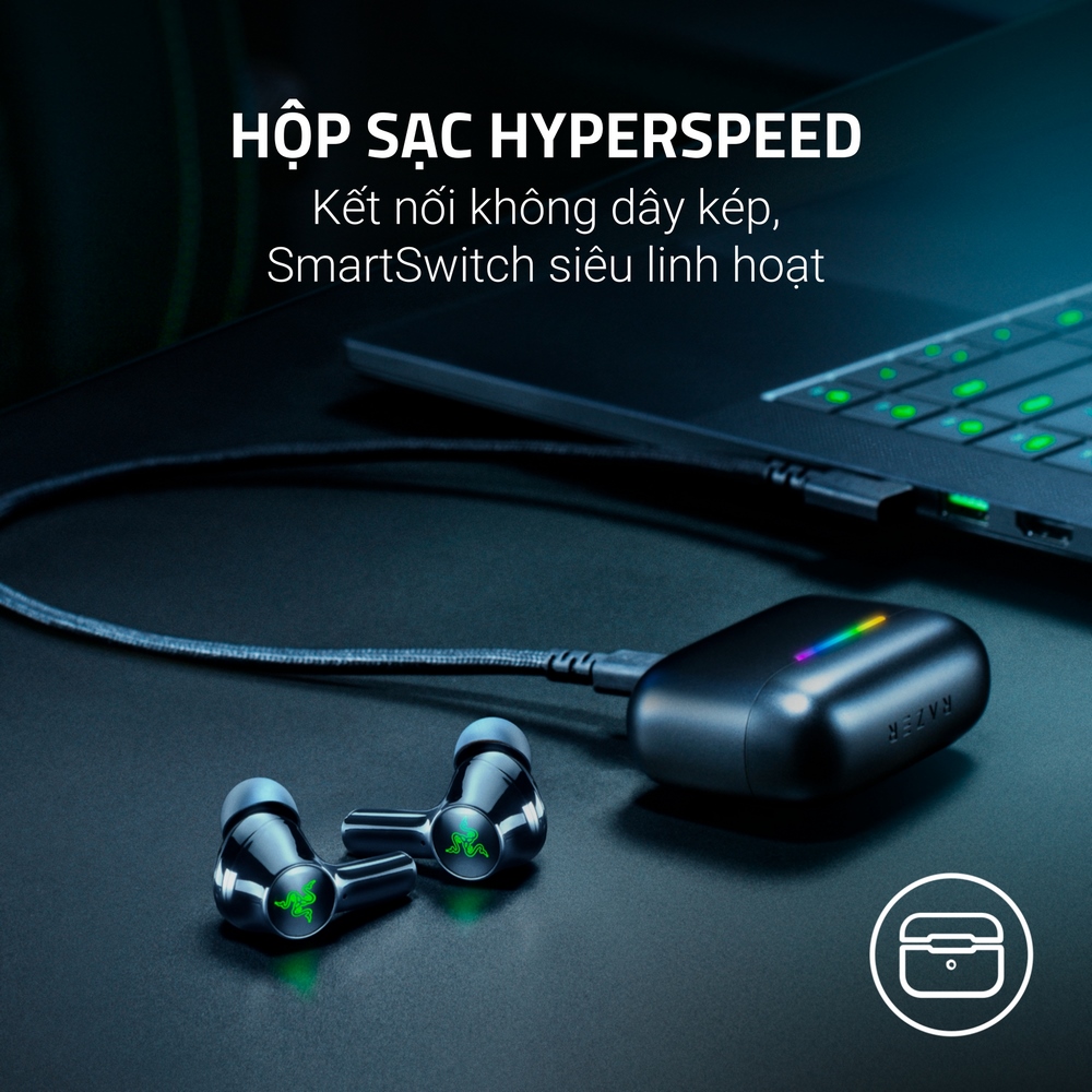 Tai nghe Razer Hammerhead V3 X HyperSpeed