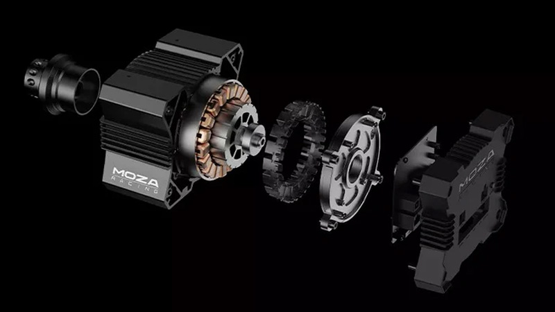 Vô lăng MOZA R5 Bundle for PC Direct Drive