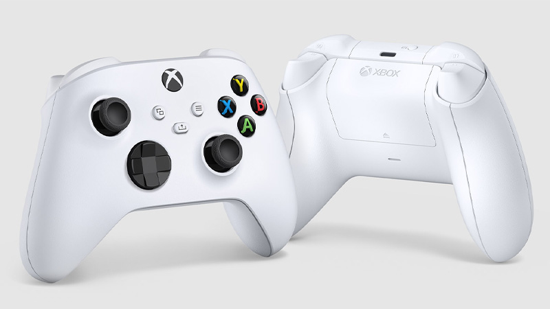 Tay cầm game Xbox One X Robot White