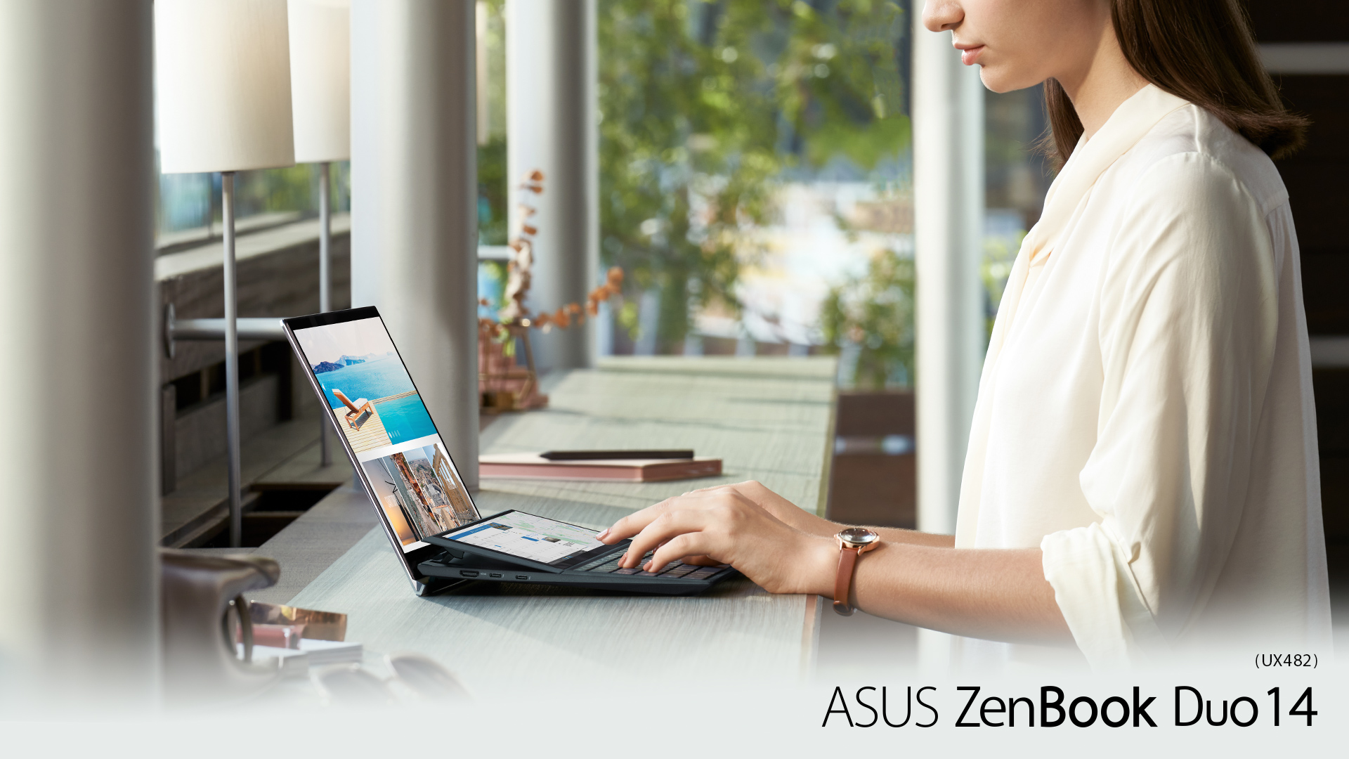 Laptop Asus ZenBook Duo 14 UX482EG-KA166T - ANPHATPC.COM.VN