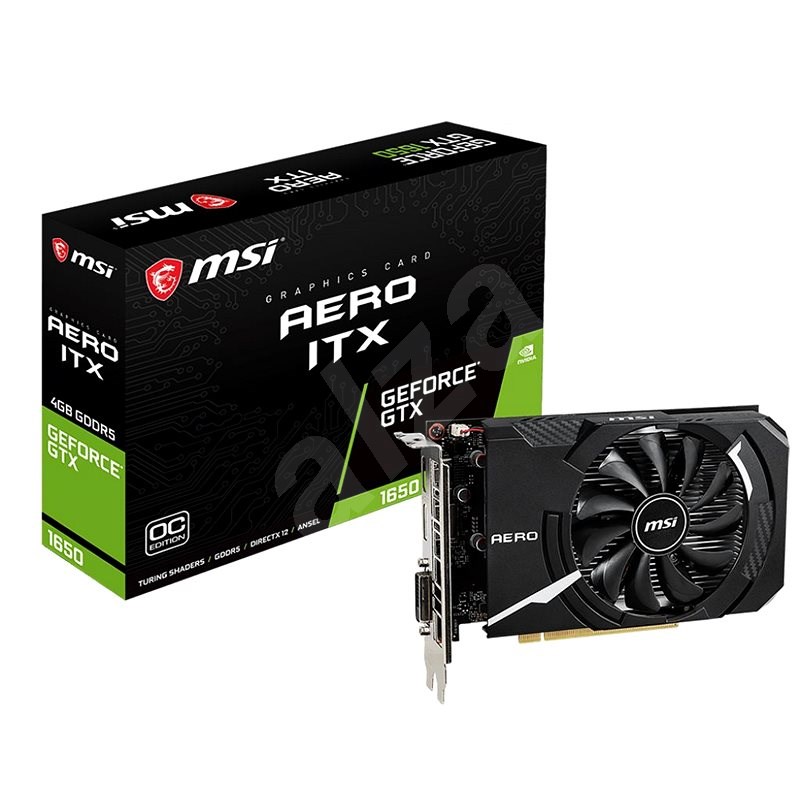 VGA MSI GeForce GTX 1650 D6 AERO ITX OC