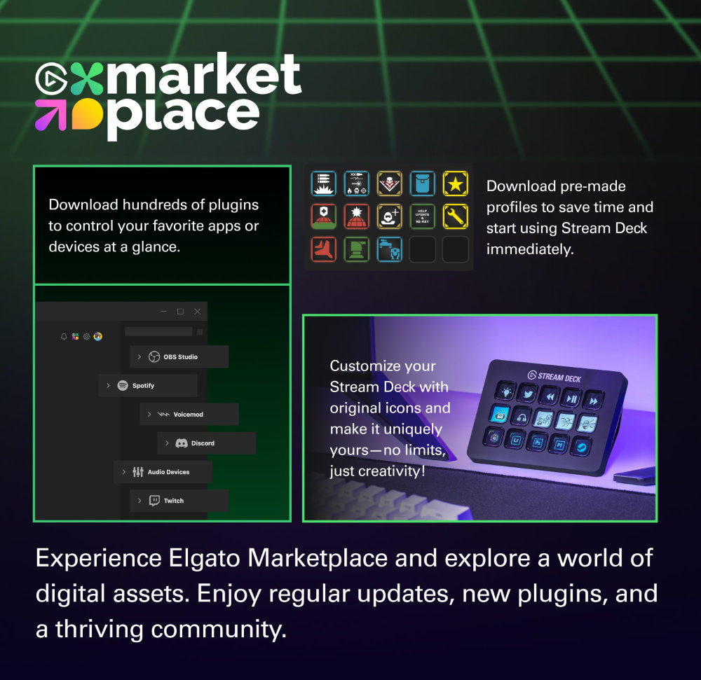 Bàn phím Elgato StreamDeck MK.2