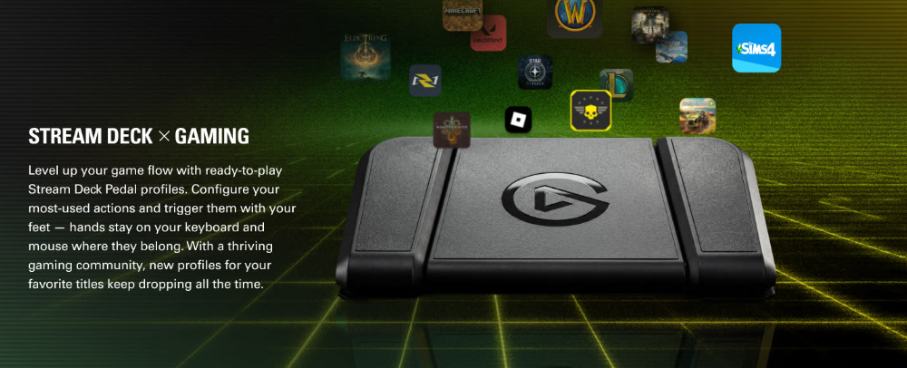 Bàn phím Elgato StreamDeck Pedal