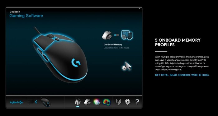 Chuột chơi game Logitech G Pro HERO An Phát Computer- Anphatpc.com.vn