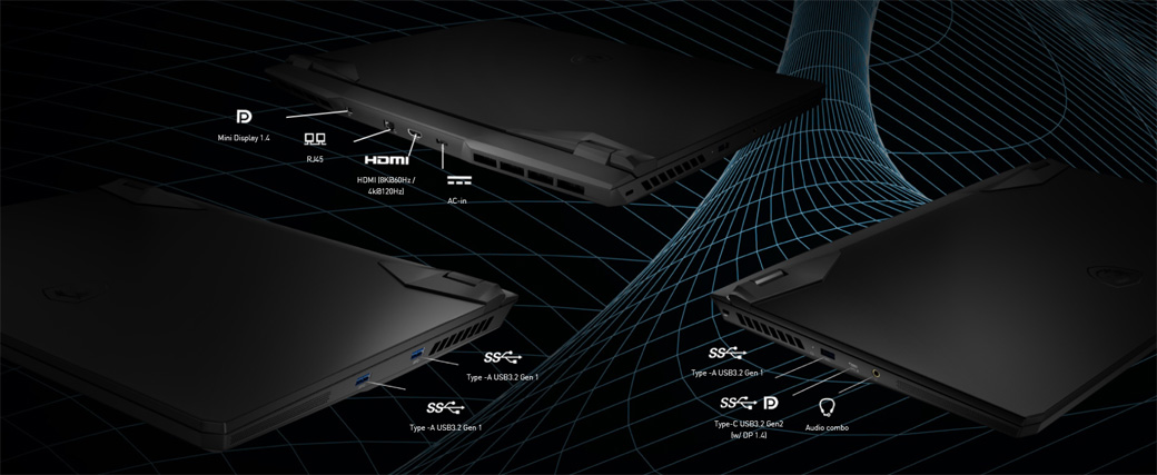 Laptop MSI Vector GP66 12UGS 422VN - ANPHATPC.COM.VN