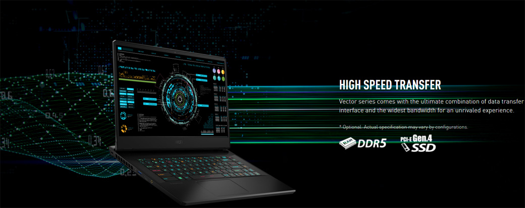 Laptop MSI Vector GP66 12UGS 422VN - ANPHATPC.COM.VN