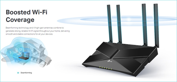 Bộ Định Tuyến TP-Link Archer AX10 AX1500 Wi-Fi 6 Router - ANPHATPC.COM.VN