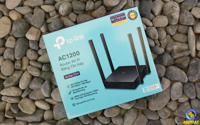 Bộ Định Tuyến TP-Link Archer C54 AC1200 Dual-Band Wi-Fi Router - ANPHATPC.COM.VN