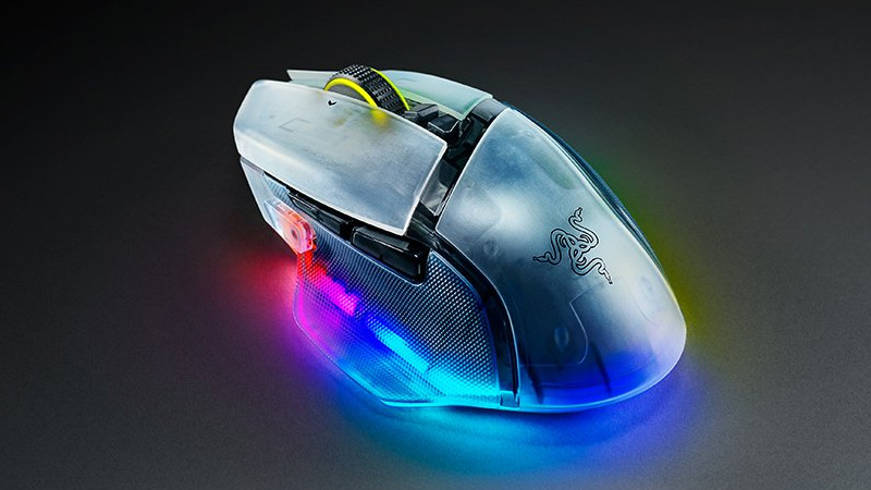 Chuột Razer Basilisk V3 Pro 35K Phantom White Edition