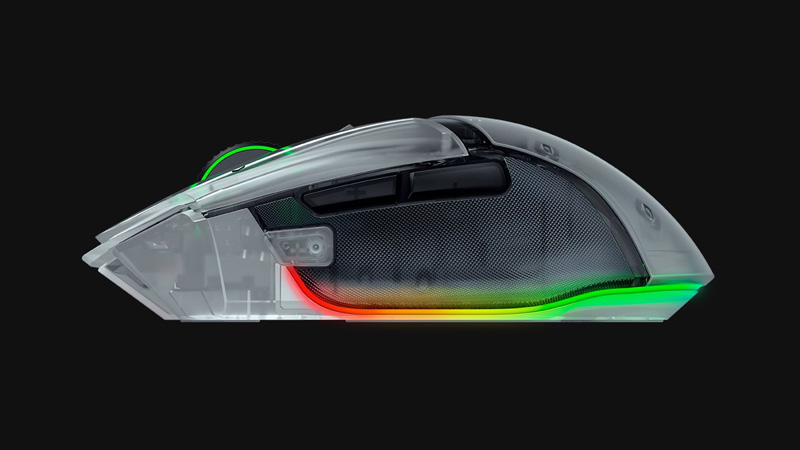 Chuột Razer Basilisk V3 Pro 35K Phantom White Edition