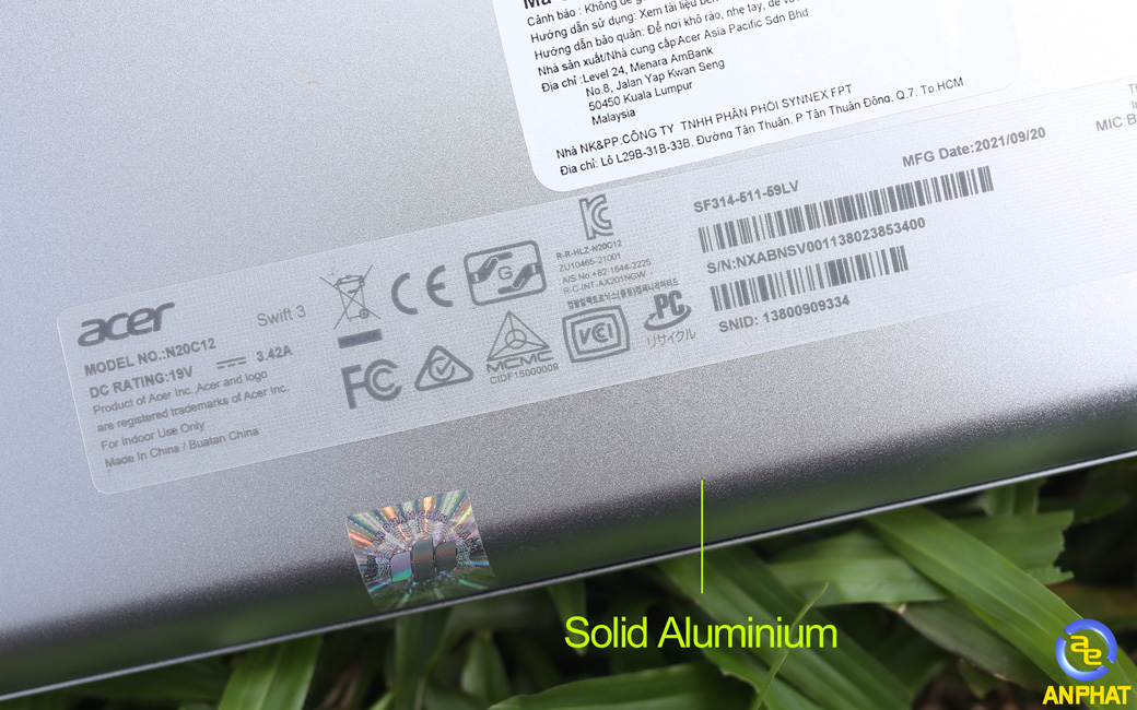 Laptop Acer Swift 3 SF314-511-59LV- NX.ABNSV.001 - ANPHATPC.COM.VN