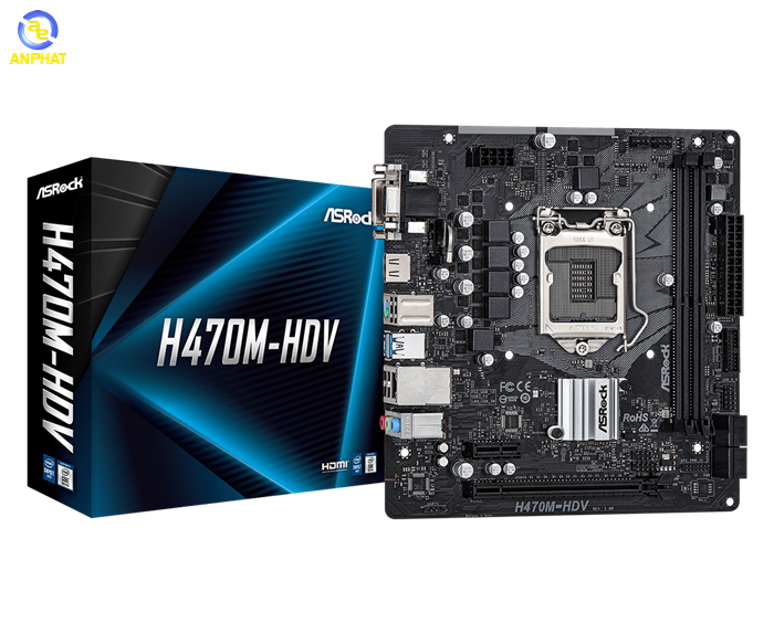 Mainboard ASROCK H470M-HVS-ANPHATPC.COM.VN