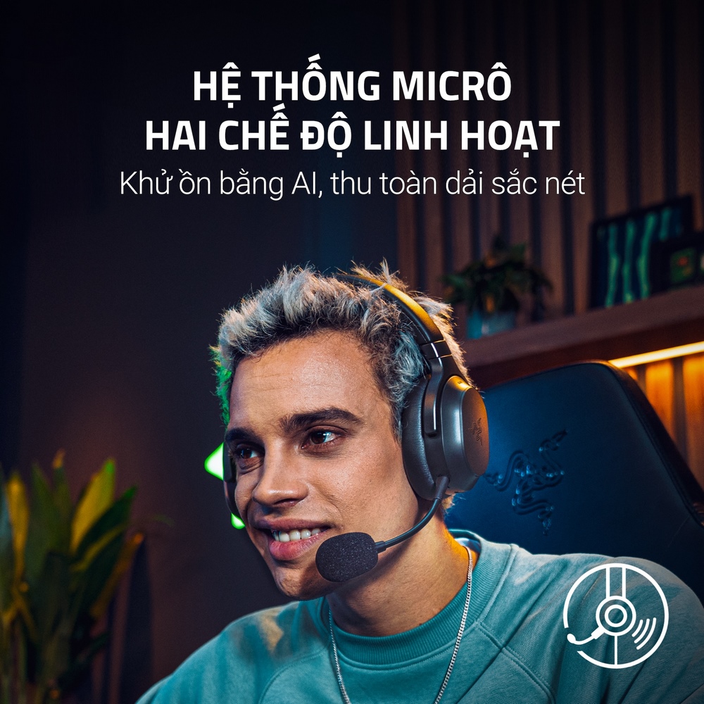 Tai nghe Razer Barracuda V2 Pro
