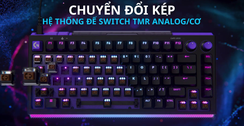 Bàn phím cơ Logitech G512 X 75 TMR