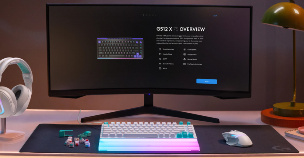 Bàn phím cơ Logitech G512 X 75 TMR