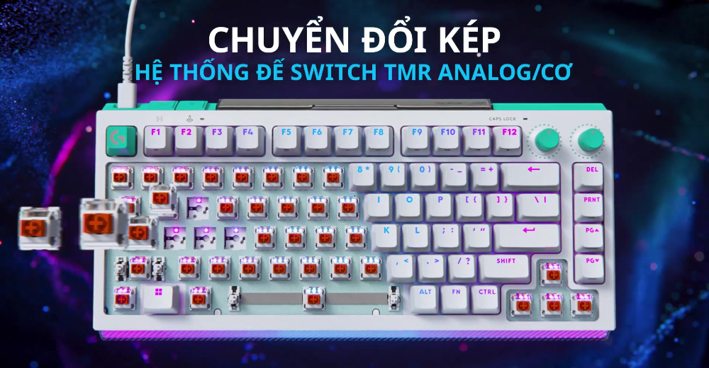 Bàn phím cơ Logitech G512 X 75 TMR