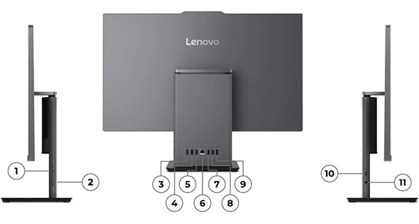 Máy tính để bàn All in one Lenovo ThinkCentre neo 50a 24 Gen5 12SA001HVA