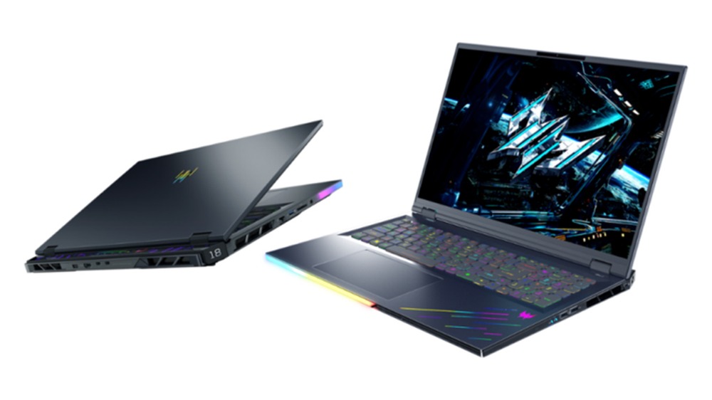 Acer Predator Helios 18 AI PH18-73-93P0 - thiết kế tổng thể
