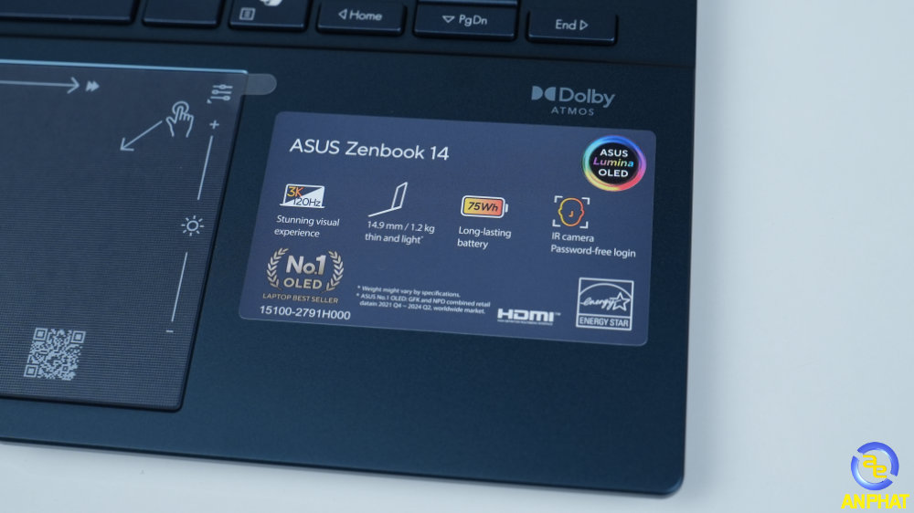 Laptop ASUS Zenbook 14 UX3405CA-ST1713W