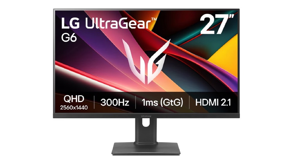 Màn Hình LG UltraGear G6 27G64NA-B - thiết kế mặt trước